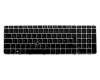 Tastatur DE (deutsch) schwarz mit Mouse-Stick original für HP EliteBook 850 G4