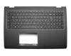 Tastatur inkl. Topcase DE (deutsch) schwarz/schwarz original für Lenovo Flex 3-1580 (80R4)