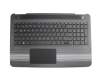 Tastatur inkl. Topcase DE (deutsch) schwarz/schwarz original für HP Pavilion 15-aw000