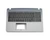 Tastatur inkl. Topcase DE (deutsch) schwarz/grau inkl. ODD-Halterung original für Asus VivoBook D540SA