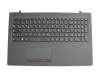 Tastatur inkl. Topcase DE (deutsch) schwarz/schwarz original für Lenovo V110-15IKB (80TH)