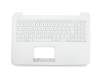 Tastatur inkl. Topcase DE (deutsch) schwarz/weiß original für Asus F556UV