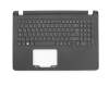 Tastatur inkl. Topcase DE (deutsch) schwarz/schwarz original für Acer Aspire ES1-524