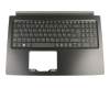 Tastatur inkl. Topcase DE (deutsch) schwarz/schwarz original für Acer Aspire 5 (A515-51)