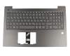 Tastatur inkl. Topcase DE (deutsch) grau/grau original für Lenovo V330-15ISK (81AW)