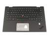 01LX833 Original Lenovo Tastatur inkl. Topcase DE (deutsch) schwarz/schwarz mit Backlight und Mouse-Stick