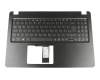 Tastatur inkl. Topcase DE (deutsch) schwarz/schwarz mit Backlight original für Acer Aspire 5 (A515-52)