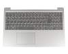 Tastatur inkl. Topcase DE (deutsch) grau/silber original für Lenovo IdeaPad 330S-15AST (81F9)