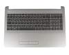 Tastatur inkl. Topcase DE (deutsch) schwarz/silber original für HP 250 G6