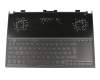 0KN1-641GE11 Original Pega Tastatur inkl. Topcase DE (deutsch) schwarz/schwarz mit Backlight