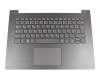 Tastatur inkl. Topcase DE (deutsch) grau/grau original für Lenovo IdeaPad 330-14IKB (81G2/81DA)