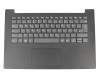 Tastatur inkl. Topcase DE (deutsch) grau/schwarz gemustert original für Lenovo IdeaPad 130-14IKB (81H6)
