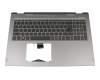 Tastatur inkl. Topcase DE (deutsch) schwarz/silber mit Backlight original für Acer Spin 5 (SP515-51GN)