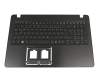 Tastatur inkl. Topcase DE (deutsch) schwarz/schwarz original für Acer Aspire F15 (F5-573G)