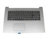 Tastatur inkl. Topcase DE (deutsch) grau/silber original für Lenovo IdeaPad L340-17IWL (81M0)