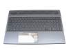 Tastatur inkl. Topcase DE (deutsch) anthrazit/anthrazit mit Backlight original für HP Pavilion 15-cs2600