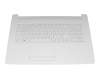 Tastatur inkl. Topcase DE (deutsch) weiß/weiß original für HP 17-ca0000