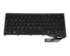 Tastatur DE (deutsch) schwarz mit Backlight original für Fujitsu LifeBook U727