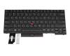 Tastatur US (englisch) schwarz mit Backlight und Mouse-Stick original für Lenovo ThinkPad T14 Gen 1 (20S0/20S1)