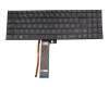 Tastatur DE (deutsch) schwarz mit Backlight original für Medion Erazer Beast X20 (GM7TG7P)