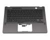 Tastatur inkl. Topcase DE (deutsch) schwarz/grau mit Backlight original für Asus ROG Zephyrus G14 GA401QM