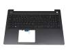 N4HJH Original Dell Tastatur inkl. Topcase DE (deutsch) schwarz/schwarz mit Backlight