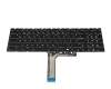 Tastatur DE (deutsch) schwarz original für MSI GP65 Leopard 9SD (MS-16U1)