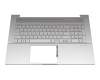 Tastatur inkl. Topcase DE (deutsch) silber/silber mit Backlight original für HP Envy 17-ch1000