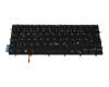 Tastatur DE (deutsch) schwarz mit Backlight original für Dell XPS 13 (9370)