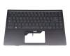 Tastatur inkl. Topcase IT (italienisch) grau/schwarz mit Backlight original für MSI Modern 14 B11RBSW (MS-14D2)