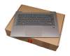 Tastatur inkl. Topcase DE (deutsch) grau/bronze mit Backlight (ohne Fingerprint) original für Lenovo IdeaPad 520s-14IKB (80X2/81BL)