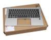 Tastatur inkl. Topcase DE (deutsch) schwarz/silber mit Backlight original für HP EliteBook 830 G7