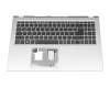 Tastatur inkl. Topcase DE (deutsch) schwarz/silber original für Acer Aspire 3 (A315-58G)