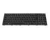 Tastatur DE (deutsch) schwarz mit Backlight für Mifcom Workstation i7-11800H (PC70HP)