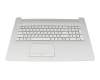 L92785-BG1 Original HP Tastatur inkl. Topcase SF (schweiz-franz&ouml;sisch) silber/silber mit Backlight