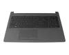 929906-051 Original HP Tastatur inkl. Topcase FR (franz&ouml;sisch) schwarz/grau