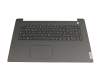 5CB1L74842 Original Lenovo Tastatur inkl. Topcase DE (deutsch) grau/silber