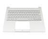 6B.HR0N8.029 Original Acer Tastatur inkl. Topcase CH (schweiz) silber/silber mit Backlight