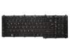 Tastatur DE (deutsch) schwarz original für Toshiba Qosmio F750