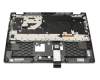 11F12ED7601 Original Acer Tastatur inkl. Topcase DE (deutsch) dunkelgrau/grau