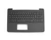 13N0-R7A1701 Original Asus Tastatur inkl. Topcase DE (deutsch) schwarz/schwarz mit Wabenmuster