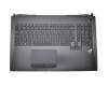 13NB00M1AM0221 Original Asus Tastatur inkl. Topcase UK (englisch) schwarz/schwarz mit Backlight