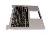 13NB0CP1P02011-1 Original Asus Tastatur inkl. Topcase DE (deutsch) schwarz/silber mit Backlight