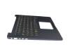 13NB0EC2AM0511 Original Asus Tastatur inkl. Topcase DE (deutsch) schwarz/blau mit Backlight