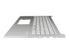 13NB0ZT1P02011 Original Asus Tastatur inkl. Topcase DE (deutsch) weiß/silber mit Backlight