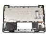 1KAHZZG002L Original Asus Tastatur inkl. Topcase DE (deutsch) schwarz/silber