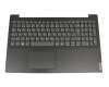 20A96801005BC Original Lenovo Tastatur inkl. Topcase DE (deutsch) grau/schwarz (glatt)