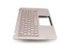 28N00G3VHQABL Original Asus Tastatur inkl. Topcase DE (deutsch) silber/rosé mit Backlight