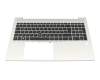 2H-BCFGMI64311 Original Primax Tastatur inkl. Topcase DE (deutsch) schwarz/silber mit Backlight und Mouse-Stick