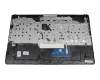2H719-053301 Original HP Tastatur inkl. Topcase DE (deutsch) schwarz/silber mit Backlight ohne ODD
